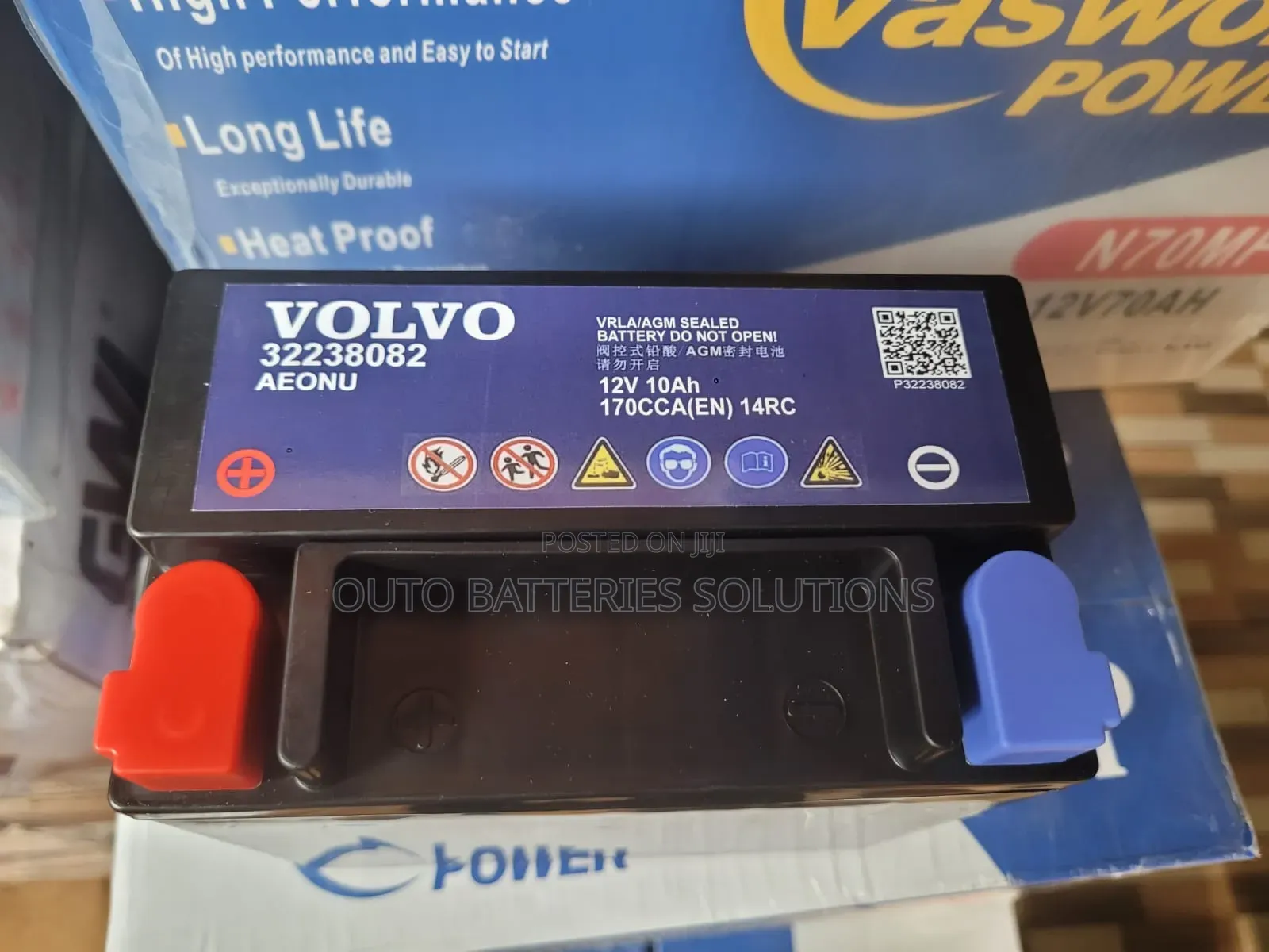 Volvo Auxiliary Battery