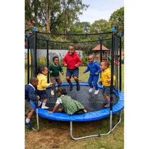 6FT Small Garden Trampoline Durable Weather Resistant