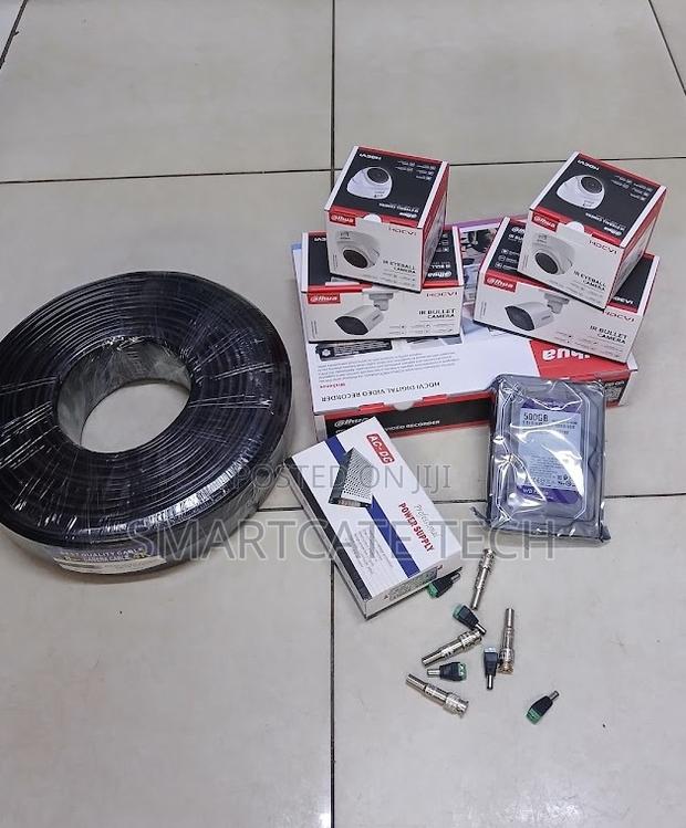 Dahua 4CH DVR Security Kit With 4 Dome Cameras for Surveillance
