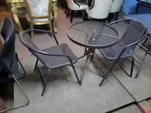 Glass Top Table Set