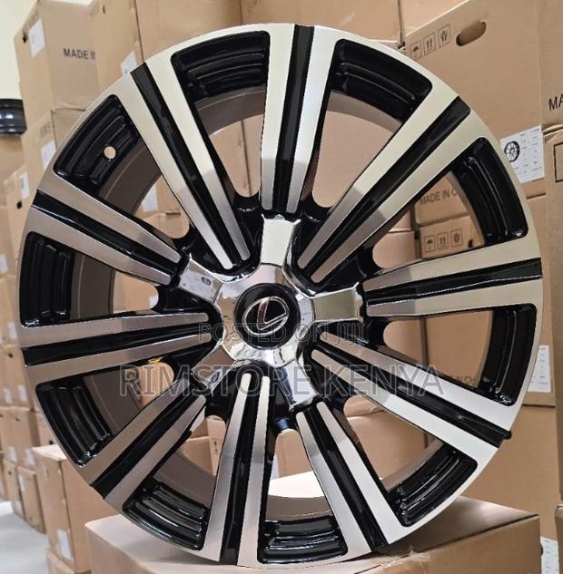 Size 18 Lexus, Black Silver, Full Set