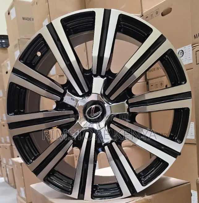 Rim Size 18 Lexus, Black Silver, Full Set