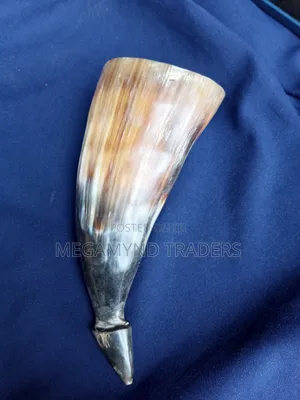 Traditional Horn Drinking Vessel / Ruhia