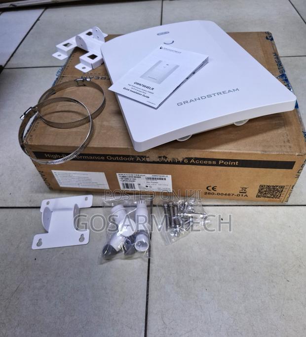 Grandstream GWN7664ELR High-Performance Outdoor Wi-Fi 6 Access Point