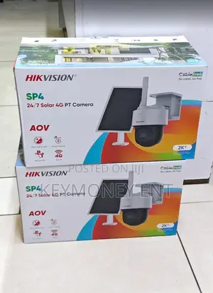 Hikvision 4mp 24/7 Solar 4g Pt Camera (Sp4)