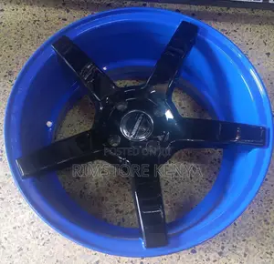 Rim Size 16 Blue Black Spoke, Full Set.