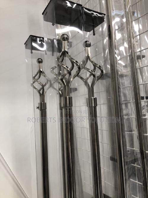 Classic Bronze Finish Double Window Curtain Pole
