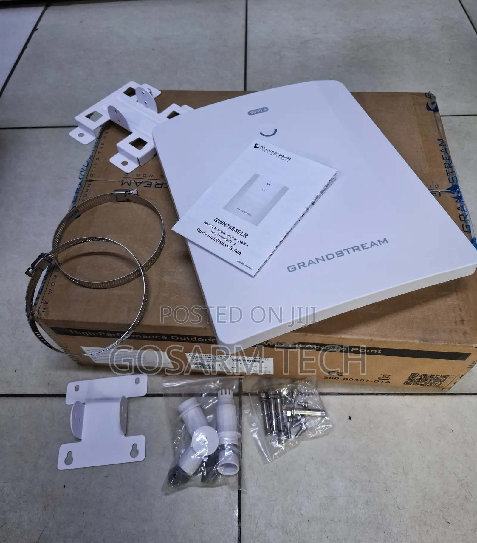 Grandstream GWN7664ELR Outdoor Wireless Access Point Xtended Range