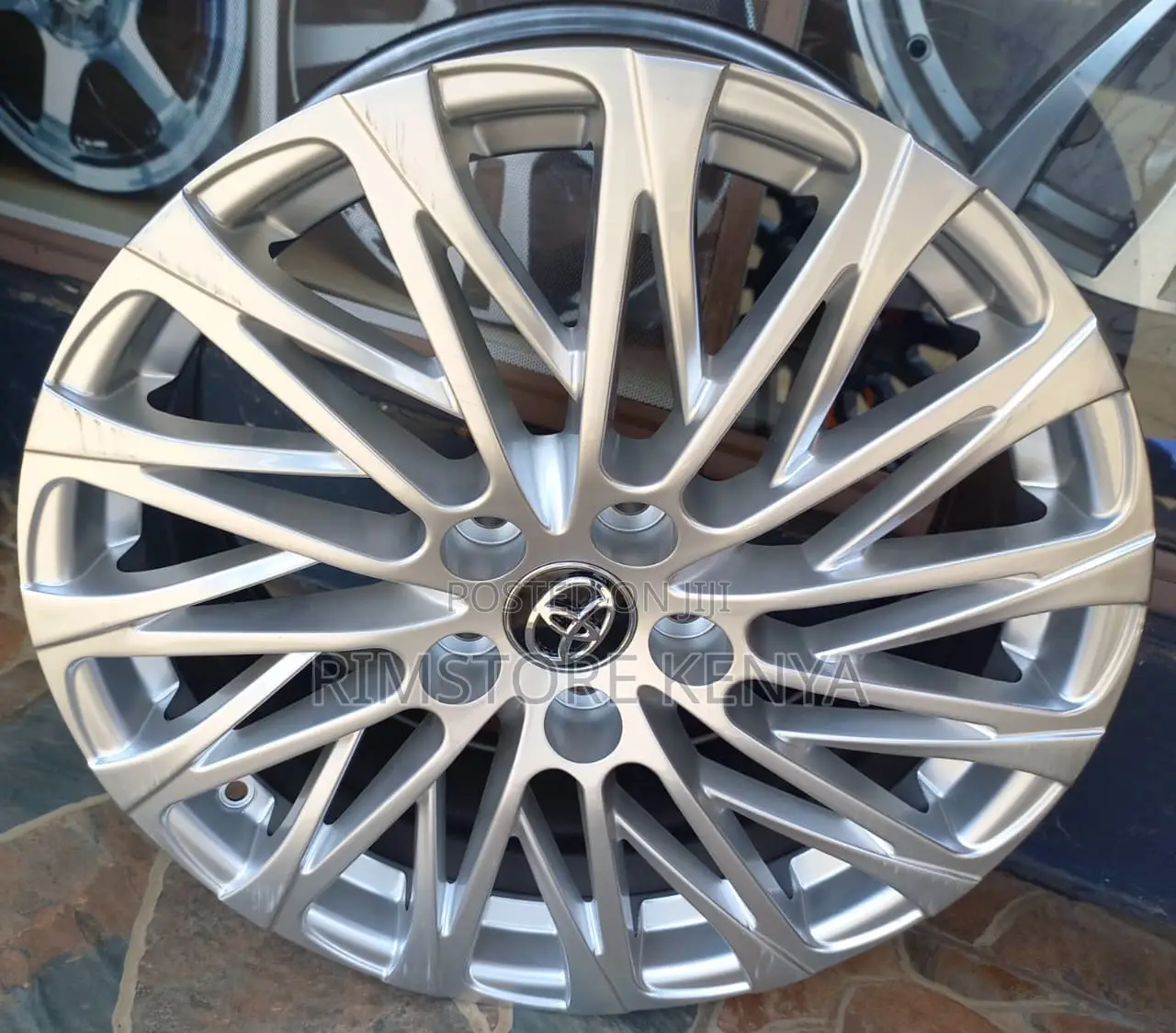 Rim Size 18 Silver. Crown, RA4 ,Vanguard, Mark X, Full Set.