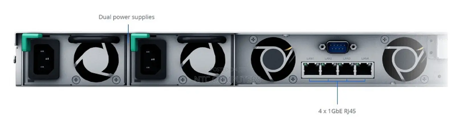 Synology RackStation RS822RP+ 1U Rackmount 4-Bay NAS