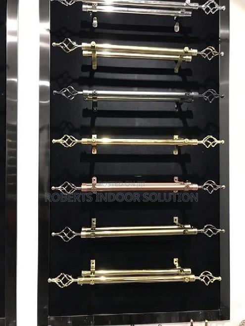 Solid Metal Extendable Dual Layer Rods - thumbnail 2