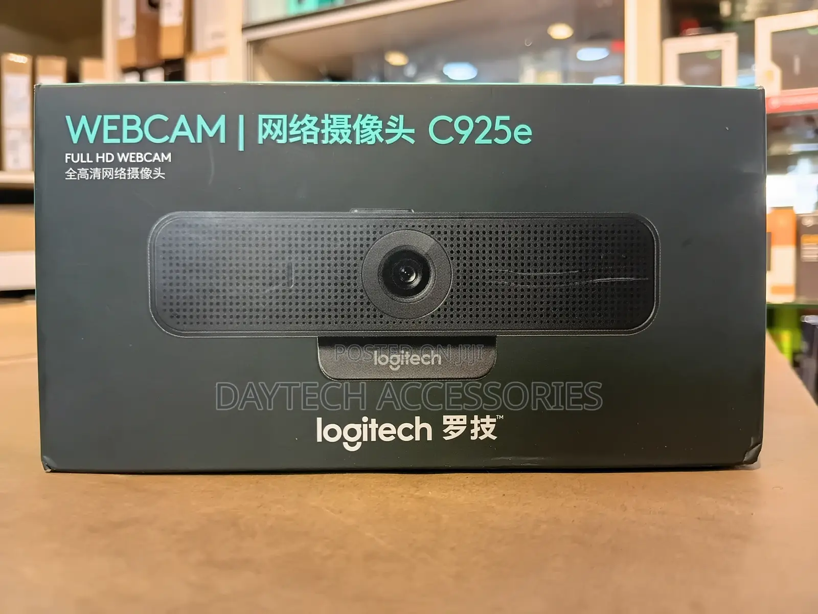 Logitech C925e FHD Webcam - Black