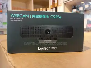 Logitech C925e FHD Webcam - Black