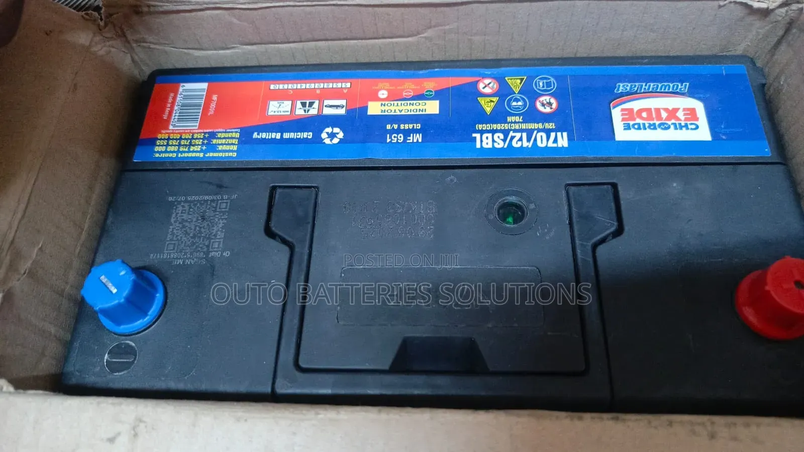 Chloride Exide N70