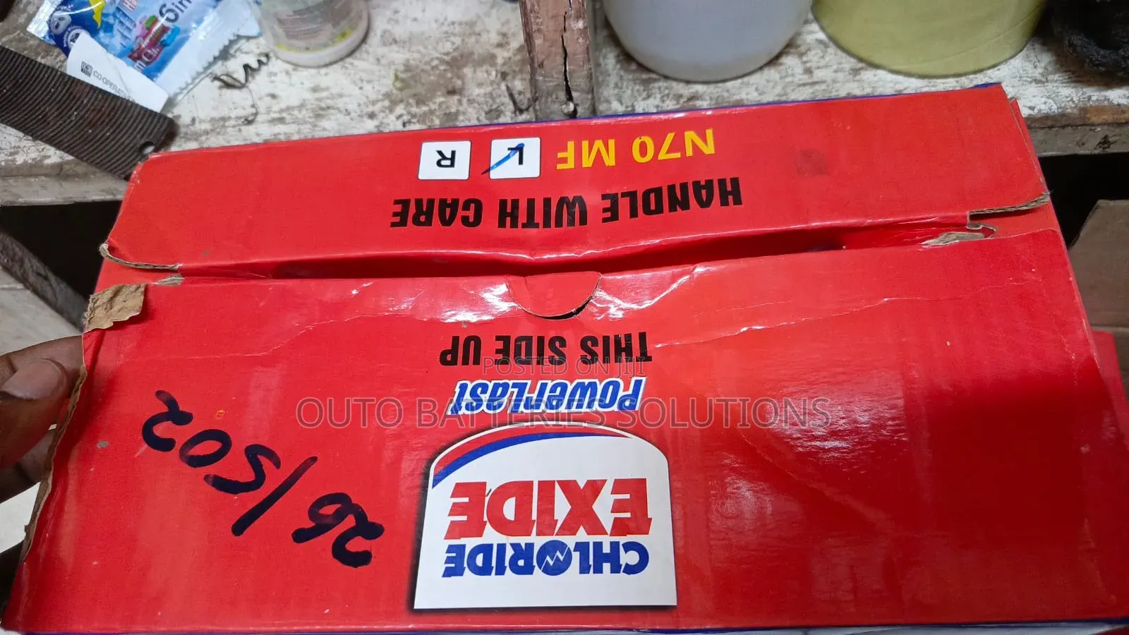 Chloride Exide N70