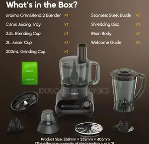 Oraimo Omniblend 2 Obl-881a 5-in-1