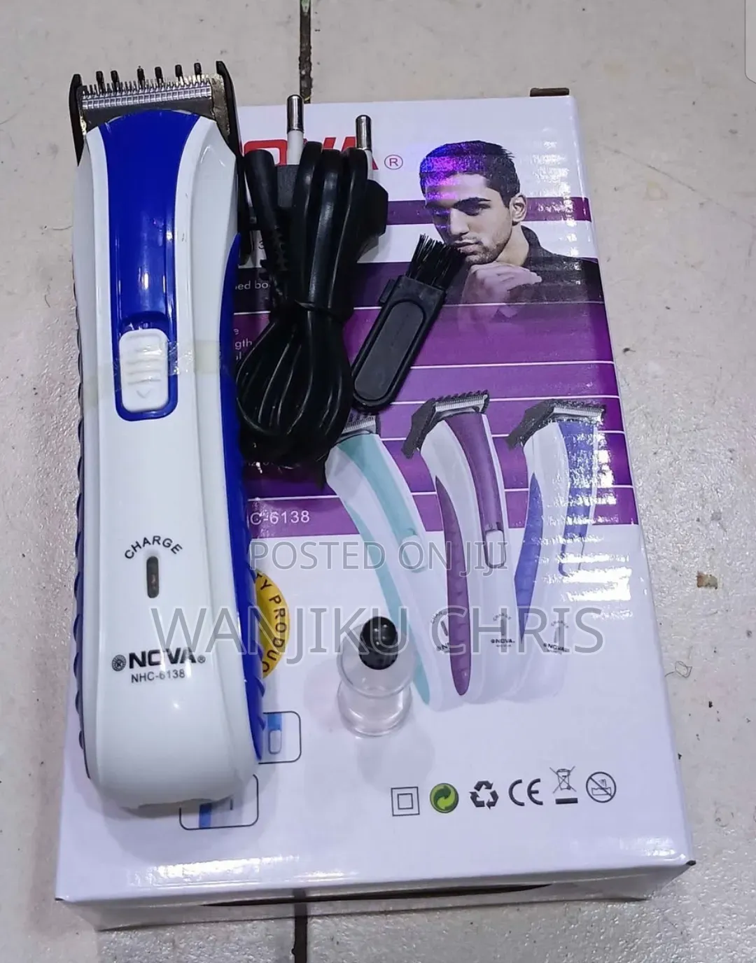Nova Shaving Machine/Portable Rechargeable Shaving Machine