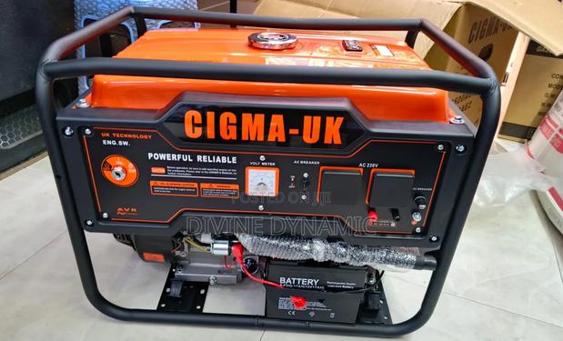 CIGMA-Uk Generator - main view