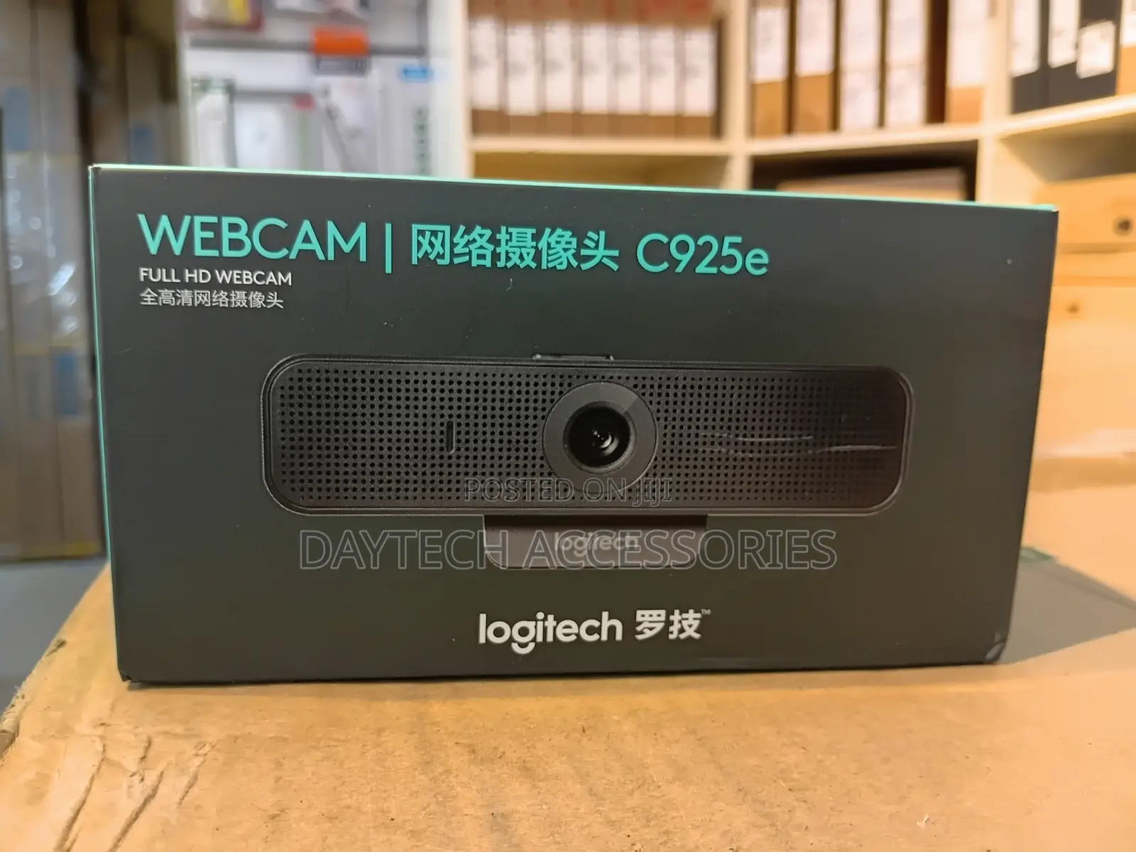 Logitech C925-E Webcam With HD Video and Built-in Stereo Microphones