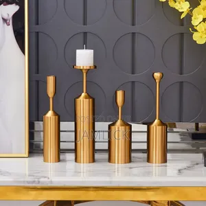 Luxury Gold Candle Holders – Cr