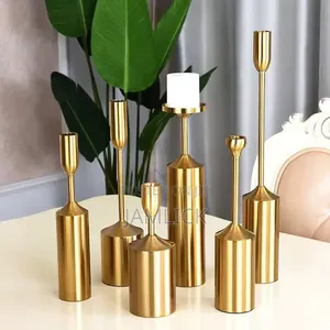 Luxury Gold Candle Holders – Cr