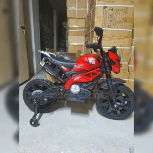 Kids Electric Motorbike With Rubber Wheels