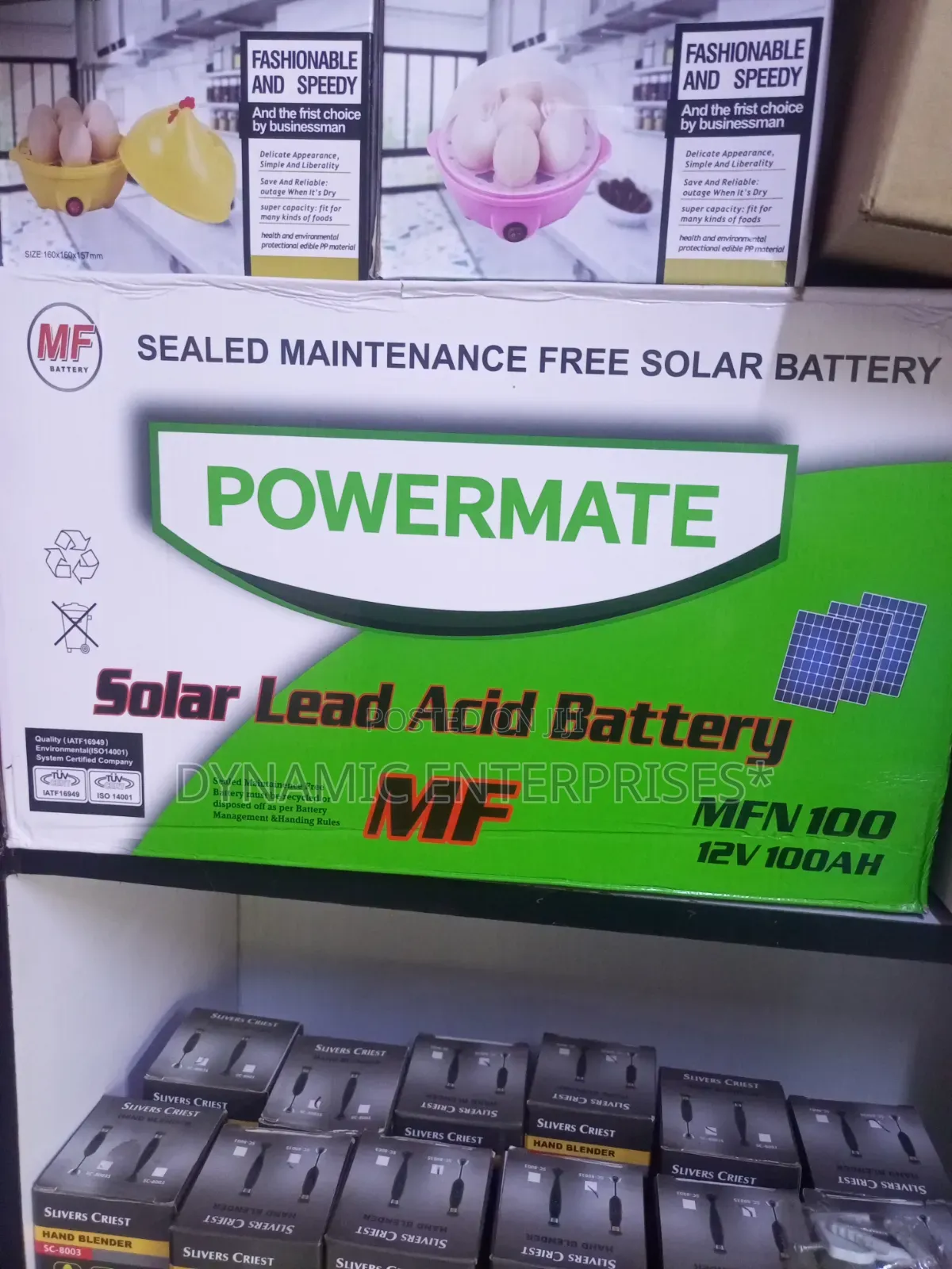 100Ah Powermate Solar Lead Acid Battery