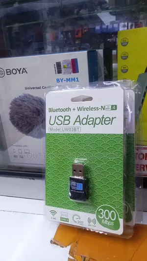 300Mbps Wifi+ Bluetooth USB Adapter