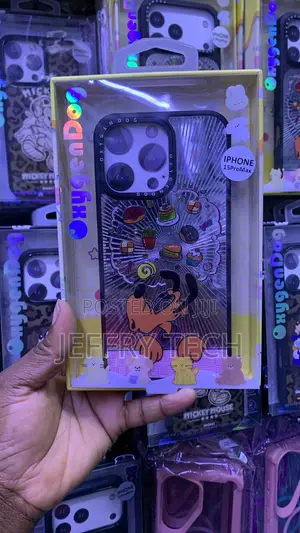 Oxygendog Coffee Robot Shockproof Case for the iPhone 15 Pro Max