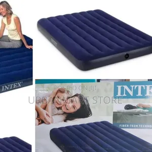6 by 6 Inflatable Air Mattress With Free Electric Pump