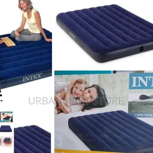 6 by 6 Inflatable Air Mattress With Free Electric Pump