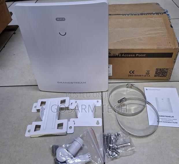 Grandstream GWN7664ELR Outdoor Wi-Fi 6 Access Point Extended Coverage