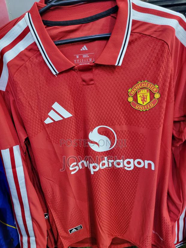 Manchester United New Season Kits Long Sleeved
