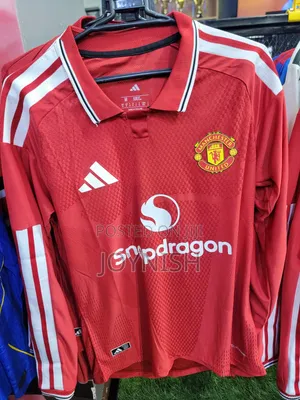 Manchester United New Season Kits Long Sleeved