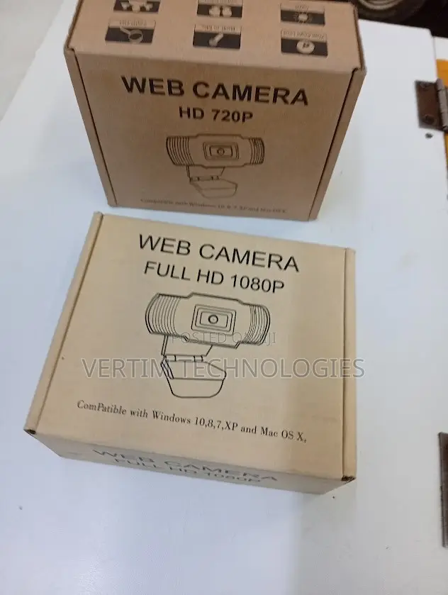 Full Hd 1080p USB Webcam Camera With Mic for Desktop and Laptop Use