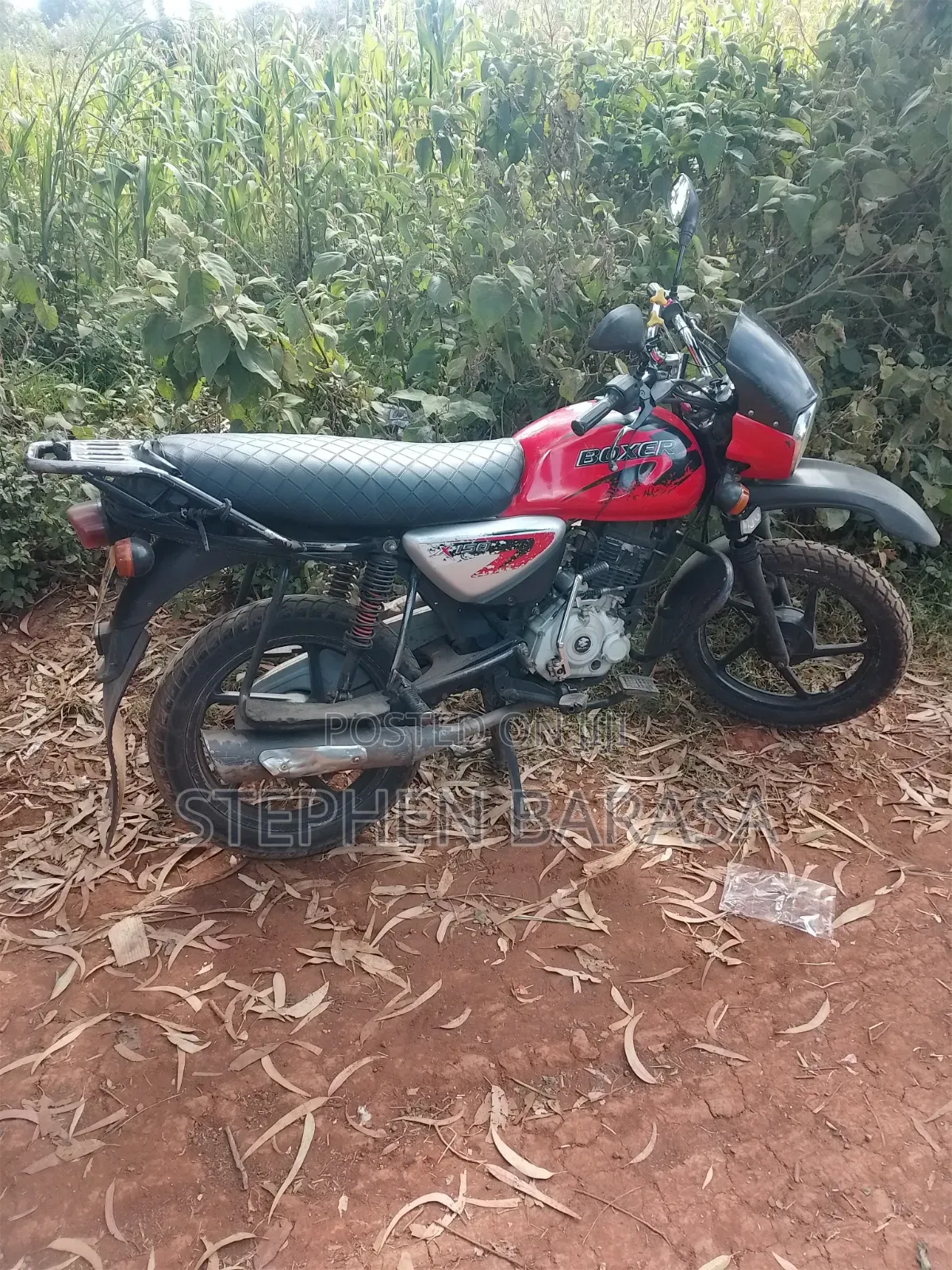 Bajaj Boxer 150 UG 2024 Red