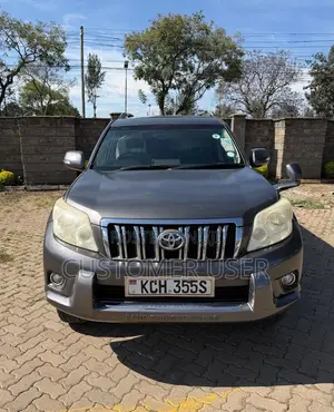 Toyota Land Cruiser Prado 2012 Silver