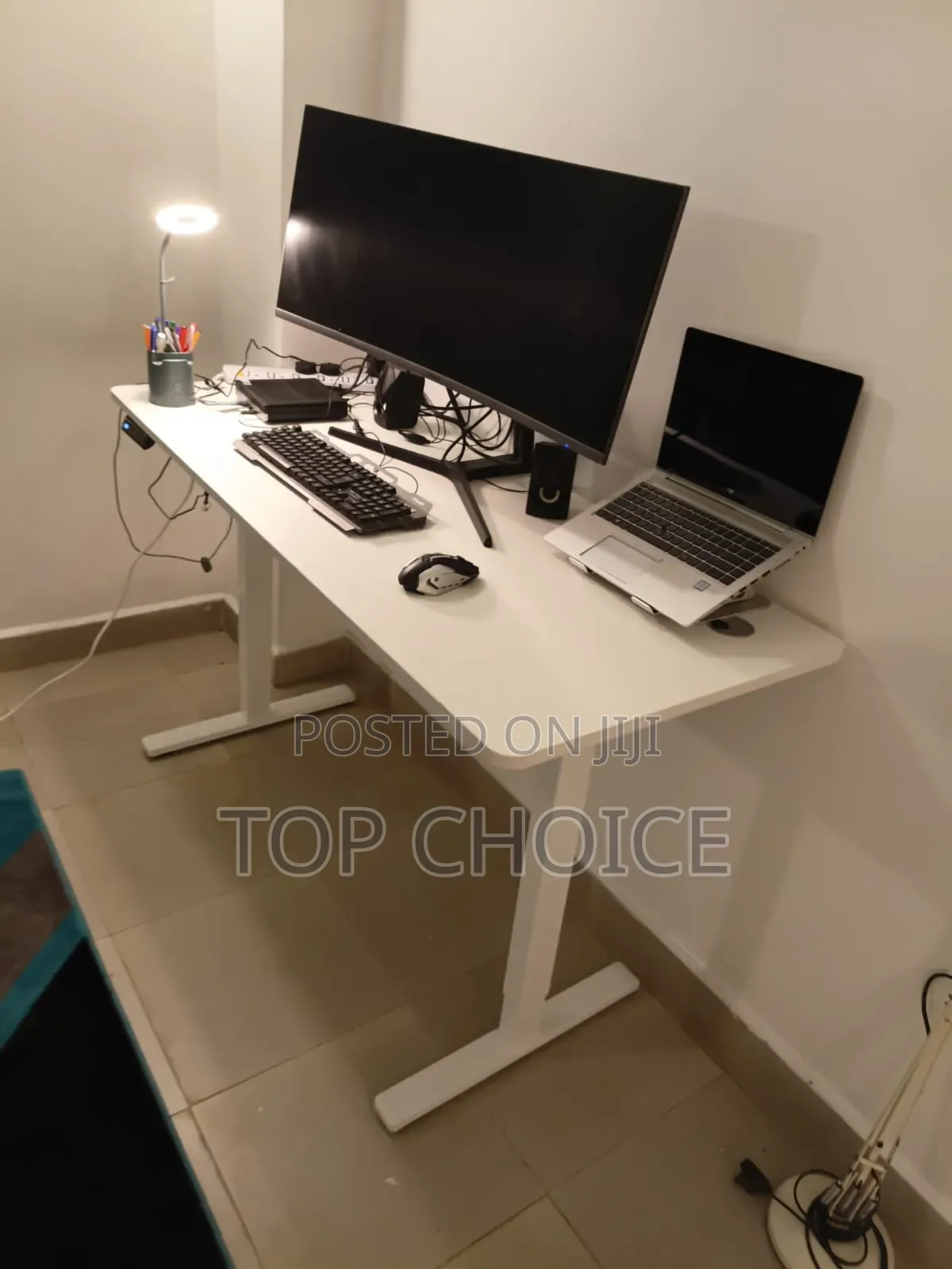 Electric Sit-Stand Desk | Adjustable Office Home Work Desk