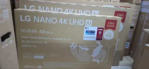 5% Welcome discountNew
43 Inch LG NANO AI NU84 Smart TV 2026