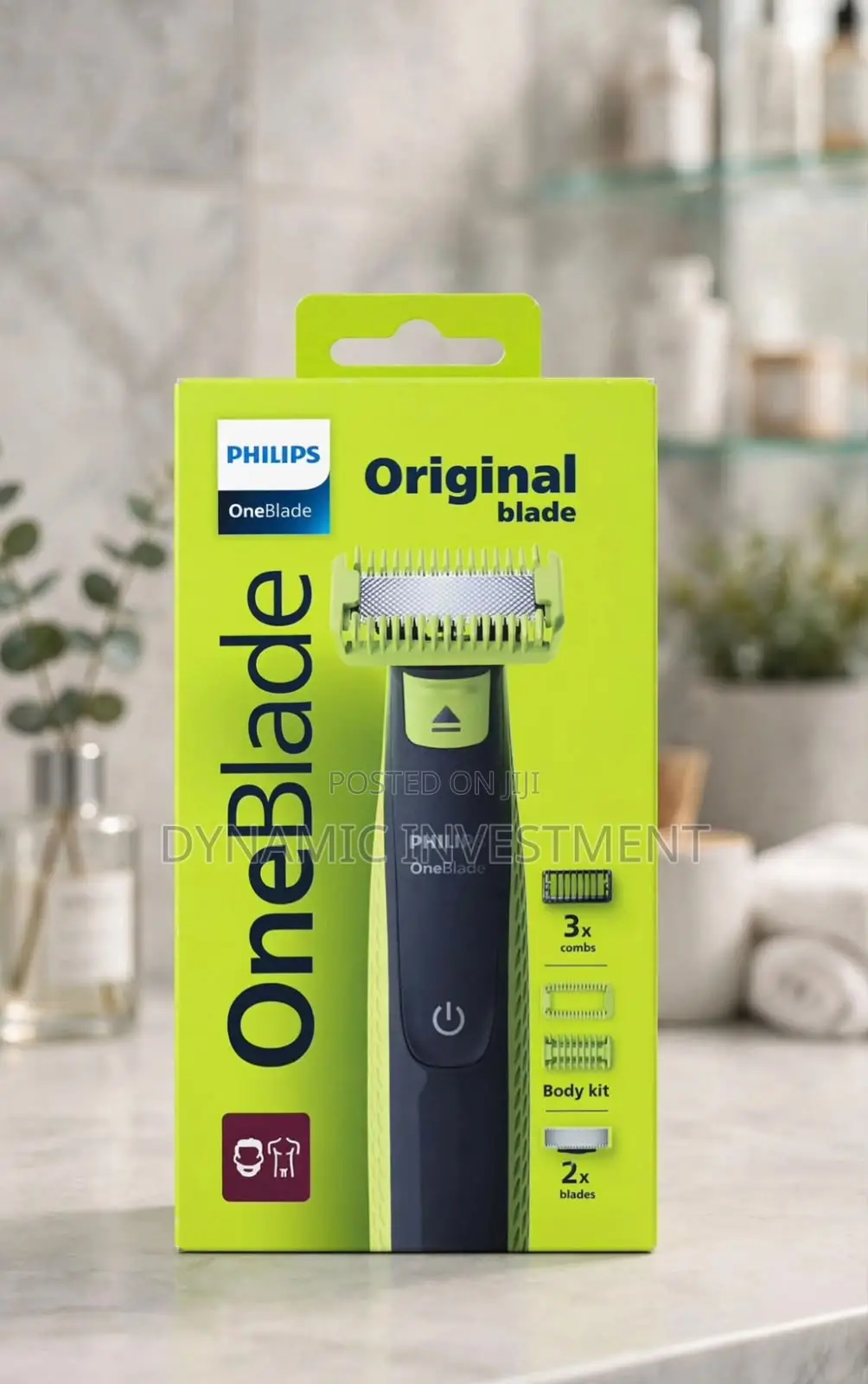 PHILIPS OneBlade Face Body Dual-Sided Blade, OneBlade Technology