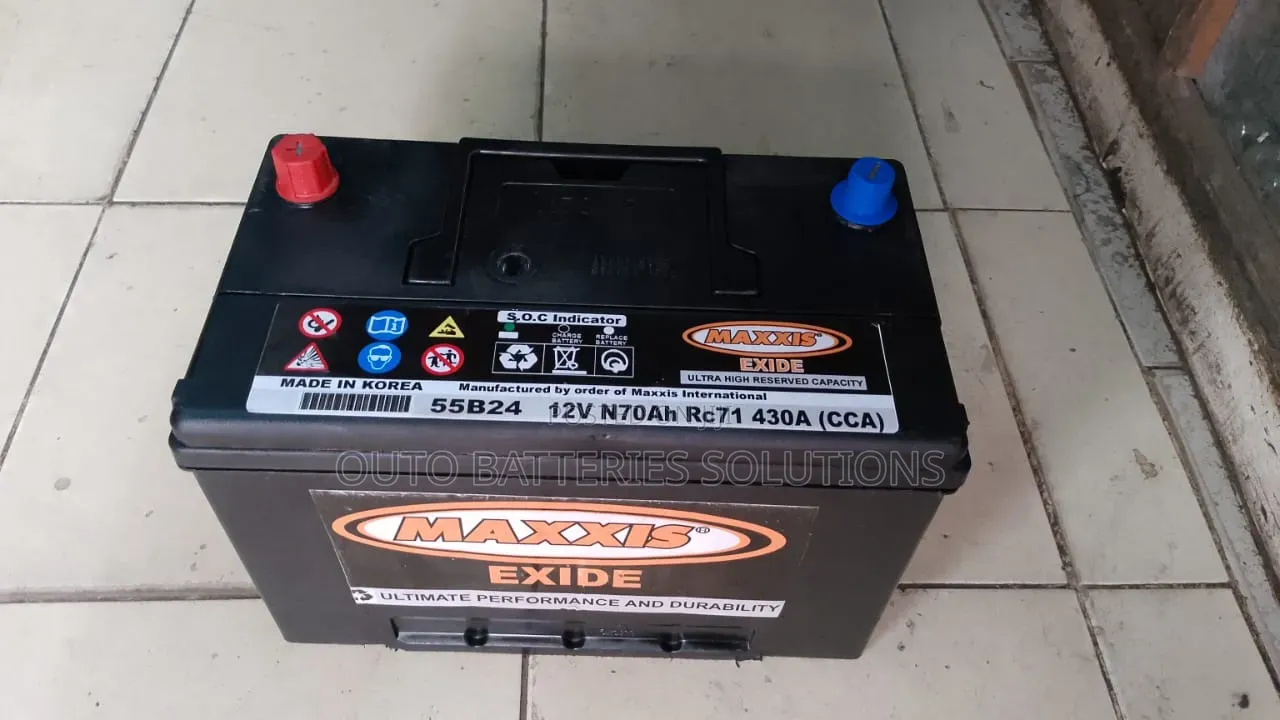 Maxxis N70 Mf Car Battery