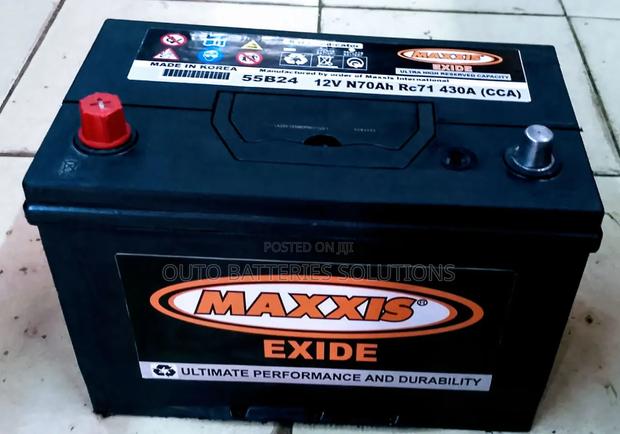 Maxxis N70 Mf Car Battery - thumbnail 2