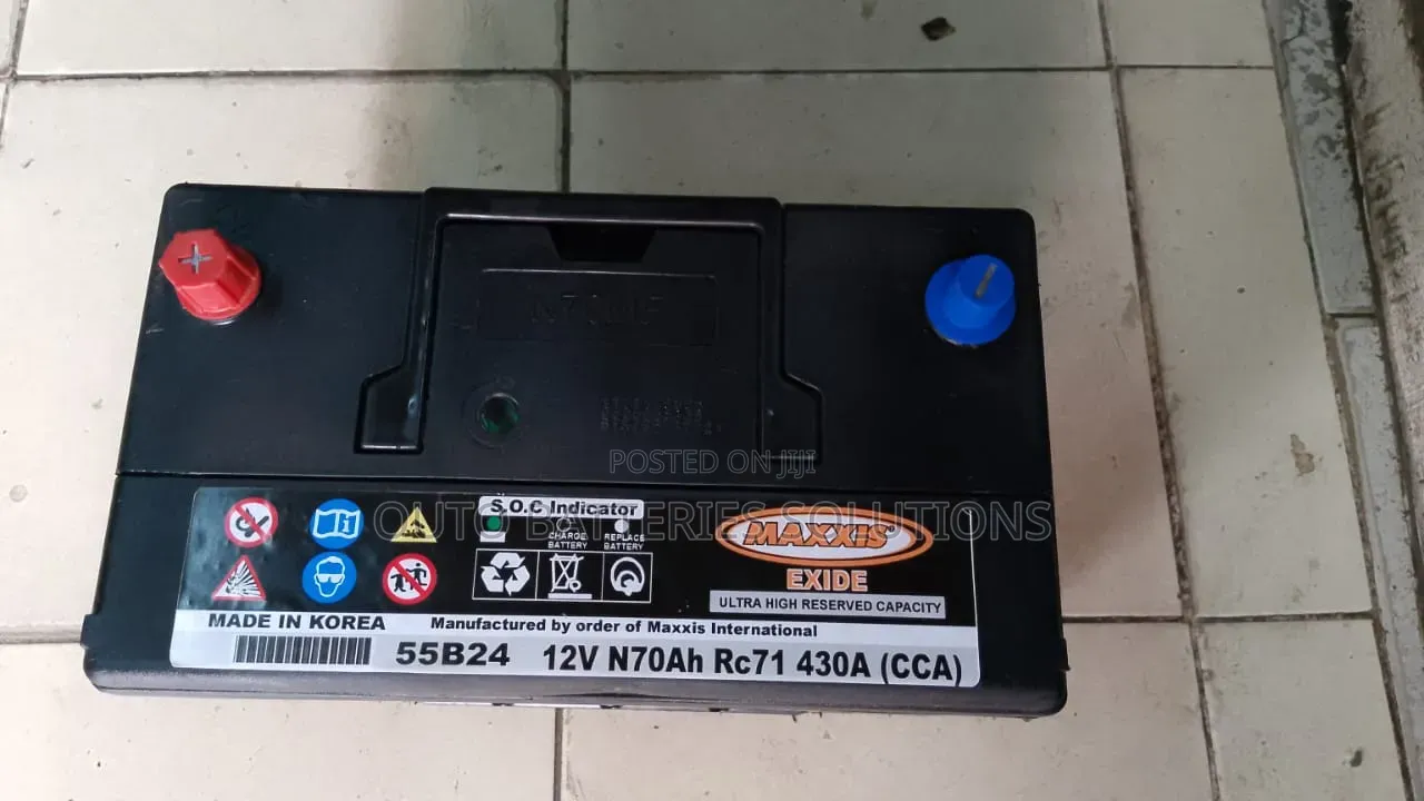 Maxxis N70 Mf Car Battery