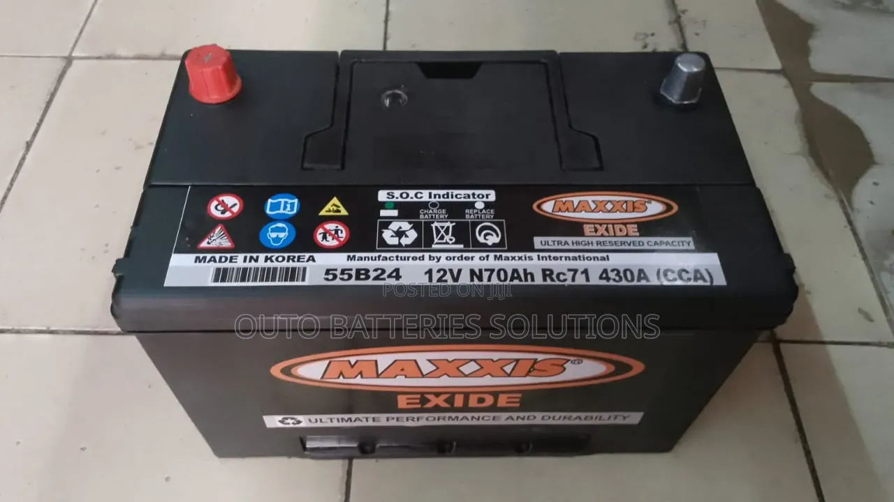Maxxis N70 Mf Car Battery