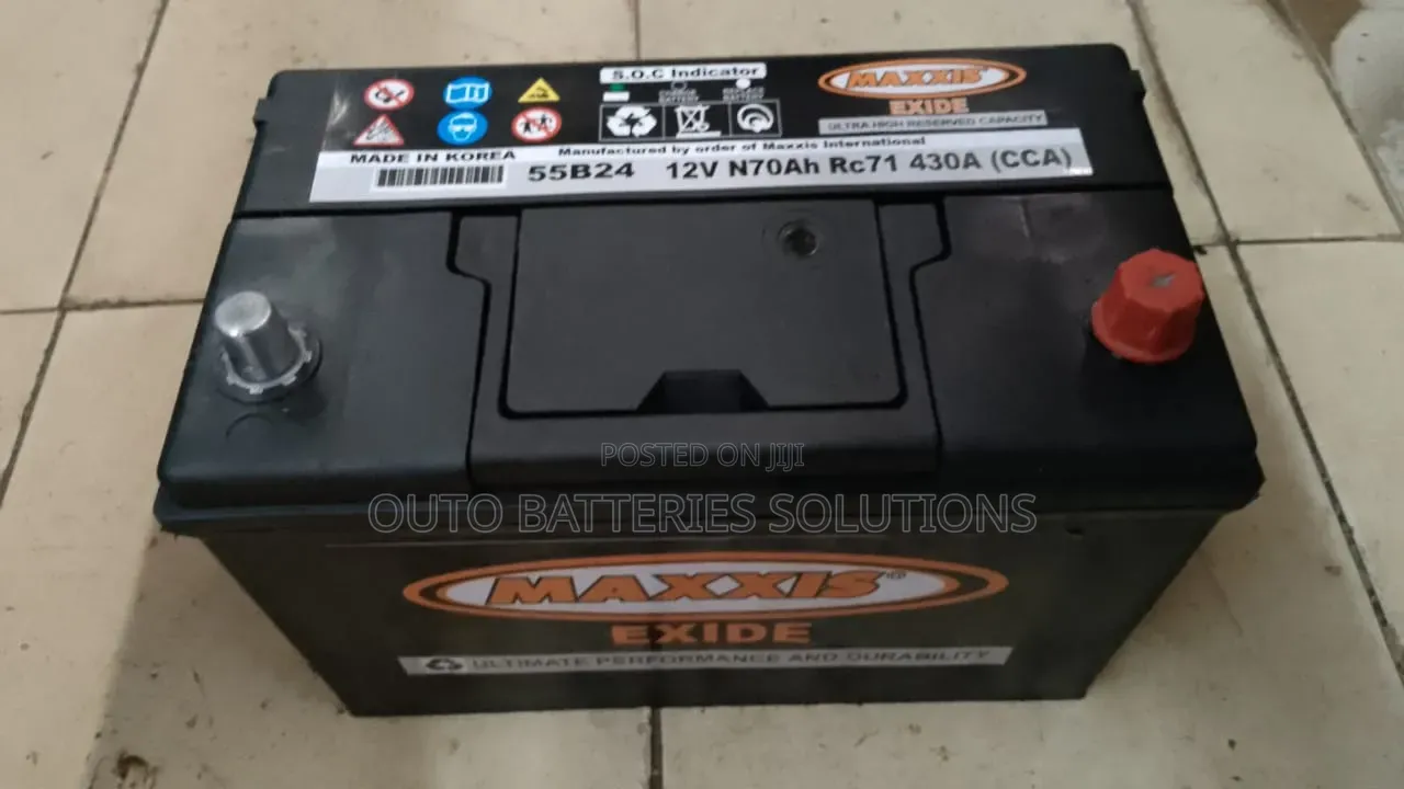 Maxxis N70 Mf Car Battery