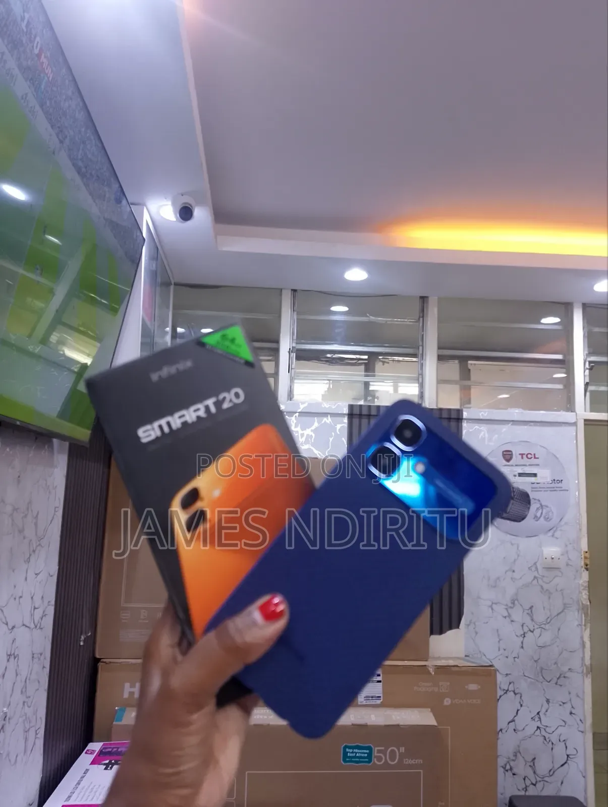 New Infinix Smart 20 64 GB Blue