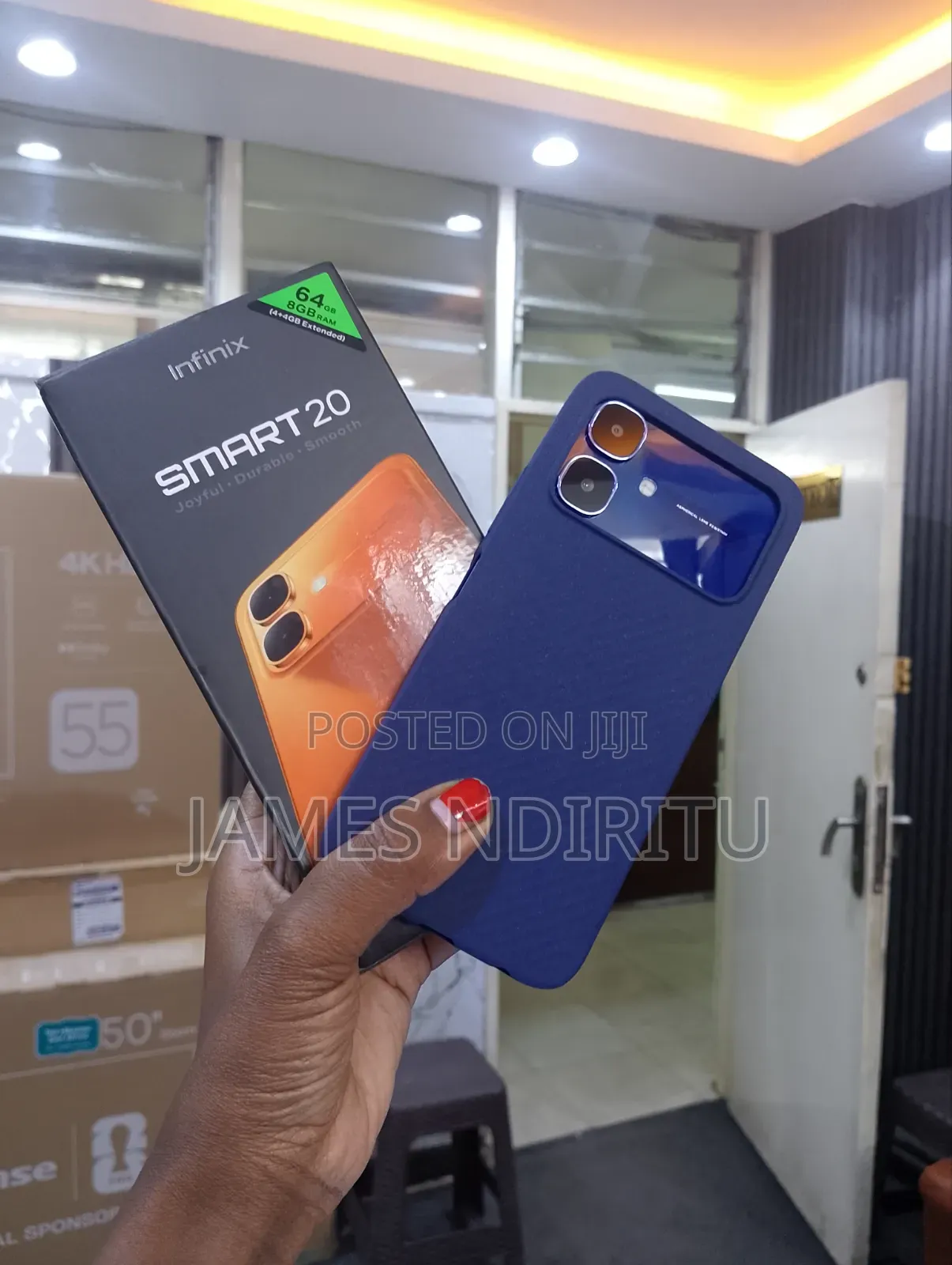 New Infinix Smart 20 64 GB Blue