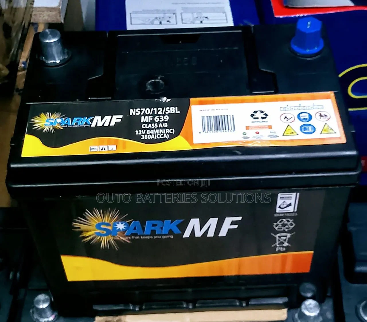 Spark Mf Ns70 Automotive Battery