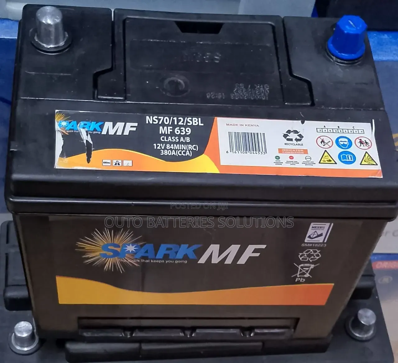Spark Mf Ns70 Automotive Battery