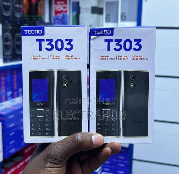 New Tecno T303 Black